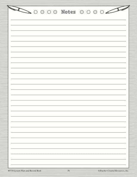 Chalkboard Brights Teacher Plan and Record Book