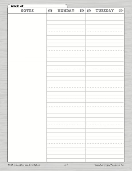Chalkboard Brights Teacher Plan and Record Book