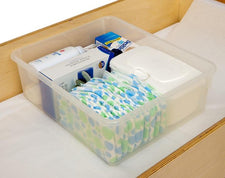 Changing Table Storage Bins, Set of 12