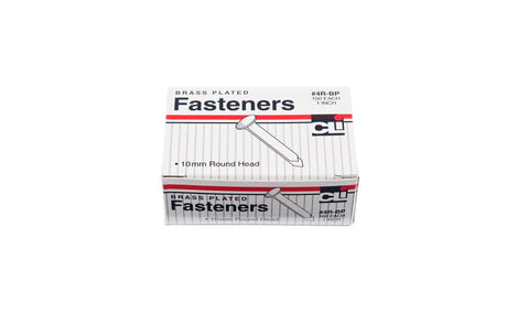 Brass Fasteners 1", 100 Per Box