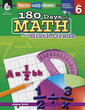 180 Days Of Math, 6th Grade