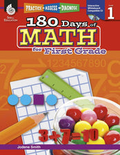 180 Days Of Math Gr 1