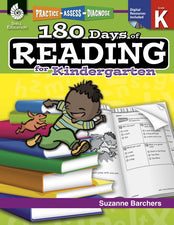 180 Days Of Reading Book For Kindergarten