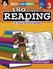 180 Days Of Reading Book For Third Grade