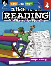 180 Days Of Reading Book For Fourth Grade