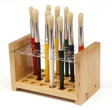 Brush Holder - Wooden 