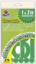 Self-Adhesive Letters, 1" & 2" Green