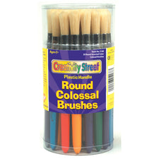Round Colossal Brush Canister - 30 Pieces