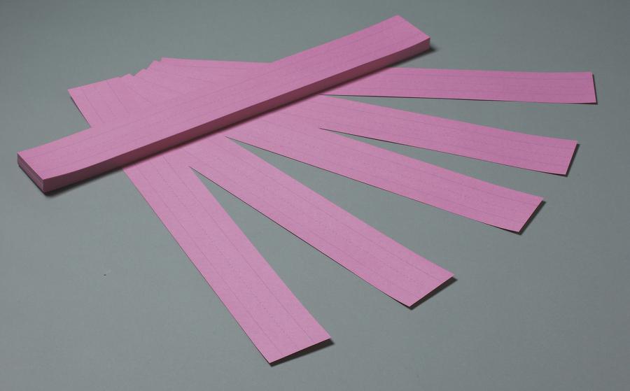 Pacon Sentence Strips, 3" x 24" Pink (discontinued)