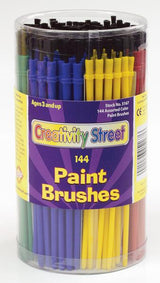 Economy Brushes Canister - 144 Brushes