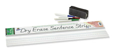 Dry Erase Sentence Strips, 3" x 24" White