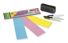 Dry Erase Sentence Strips, 3" x 12" Assorted