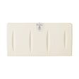 Cream Polyethylene Surface-Mounted Changing Station, Horizontal