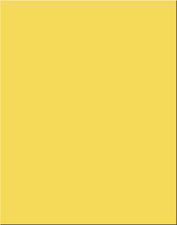 Poster Board, 6-Ply Coated Yellow 