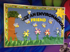 Bee' An Environmental Friend Bulletin Board Idea