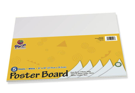 Pacon® Poster Board, 11" x 14" White