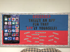 "Success? There's An App for That!" Back To School Bulletin Board