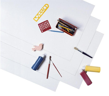 Peacock® Railroad Board, 4-Ply White, 100 Count