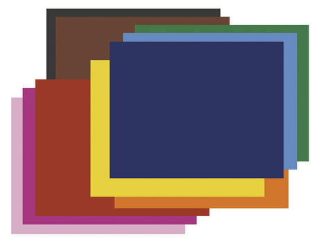 4-Ply Railroad Poster Board 50 Sheets Assorted