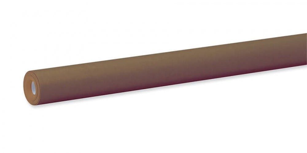 Pacon Fadeless® Brown Paper, Four 48" x 12' Rolls