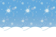 Fadeless® Winter Time Paper, Four 48" x 12' Rolls