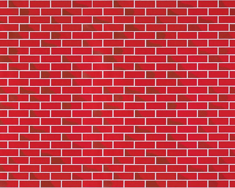 Fadeless® Tu-Tone&trade; Brick Paper, Four 48" x 12' Rolls