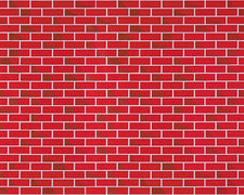 Fadeless® Tu-Tone&trade; Brick Paper Roll, 48" x 50'
