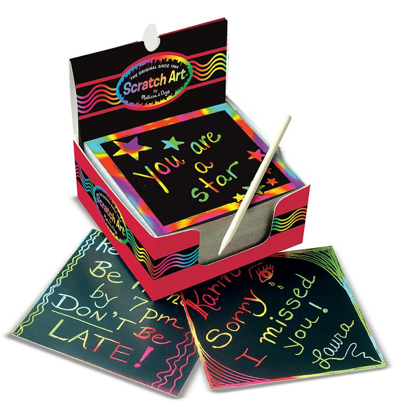 Melissa & Doug Box Of Rainbow Mini Notes 125 Cards | LCI5945 – SupplyMe