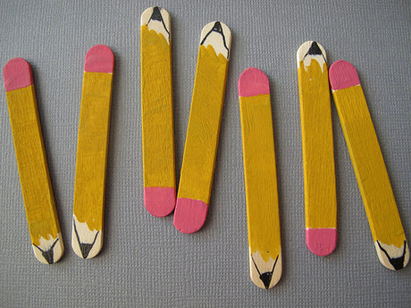 Back To School Craft - Pencil Magnets!