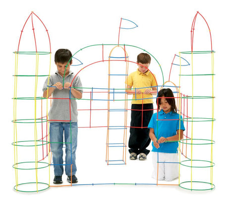 Roylco® Straws & Connectors®, 400 Pieces