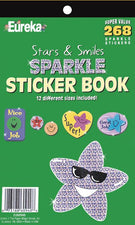 Sticker Book Stars & Smiles 268/Pk Sparkle