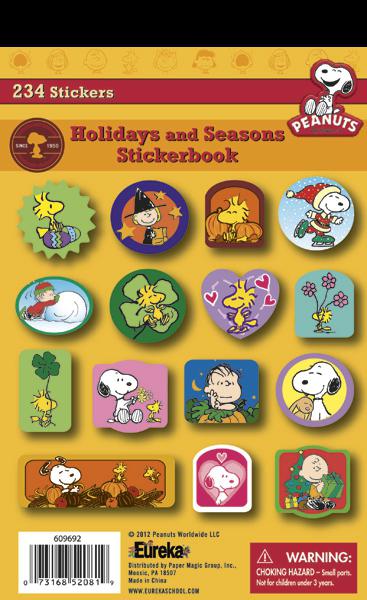 Peanuts® Holidays And Seasons Sticker Book