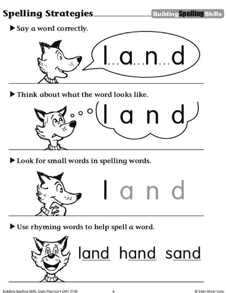 Building Spelling Skills, Grade 2