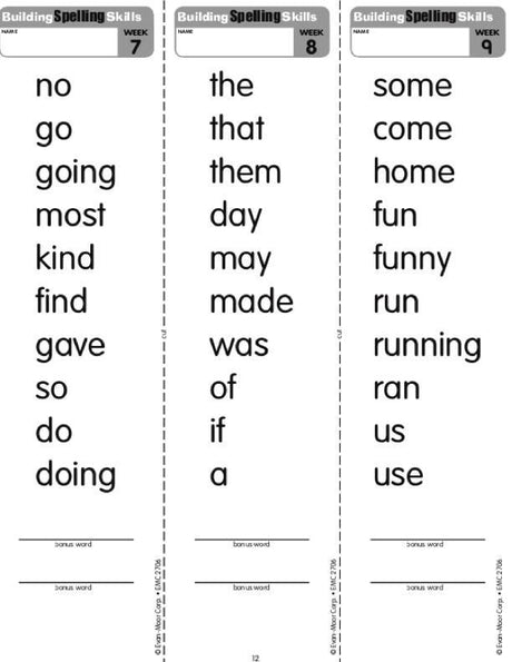 Building Spelling Skills, Grade 2