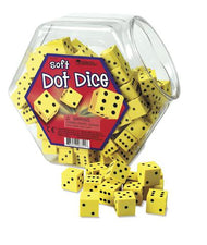 Soft Foam Dot Dice, Set of 200