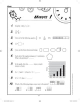 Seventh-Gr Math Minutes