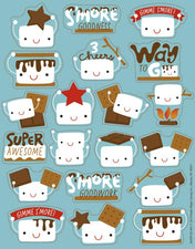 Marshmallow Scented Stickers 