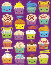 Cupcake Scented Stickers 