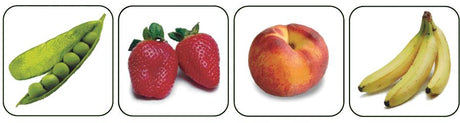 Fruits And Vegetables Photos Theme Stickers