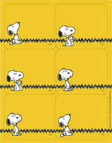 Peanuts® Yellow Label Stickers 
