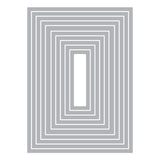 Sizzix Framelits Dies Rectangles #2 (discontinued)