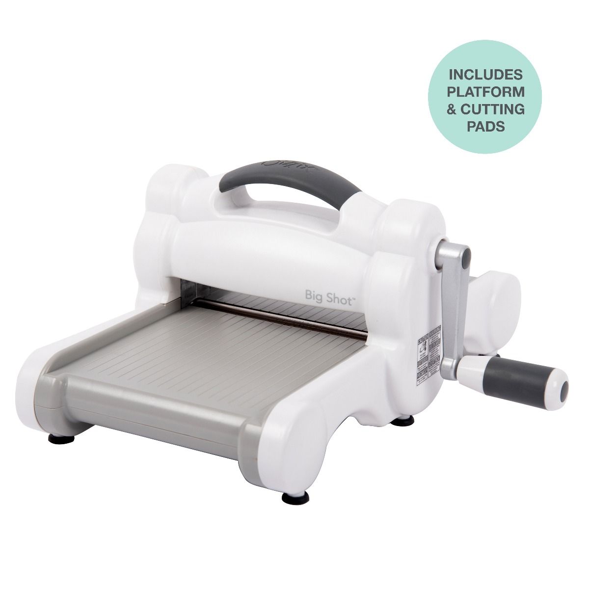 Sizzix Big Shot Machine Only (White & Gray) w/Standard Platform (discontinued)
