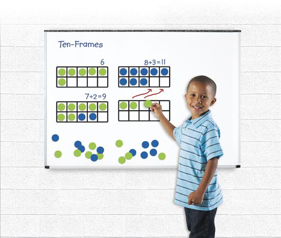 Learning Resources Giant Magnetic Ten-Frame Set | LER6644 – SupplyMe