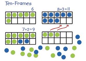 Learning Resources Giant Magnetic Ten-Frame Set | LER6644 – SupplyMe