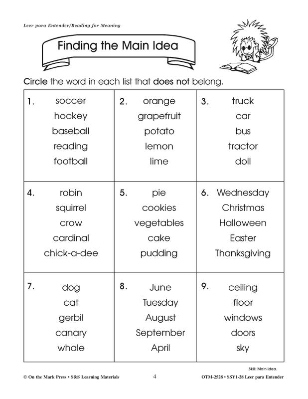 Leer Para Entender Reading For Meaning