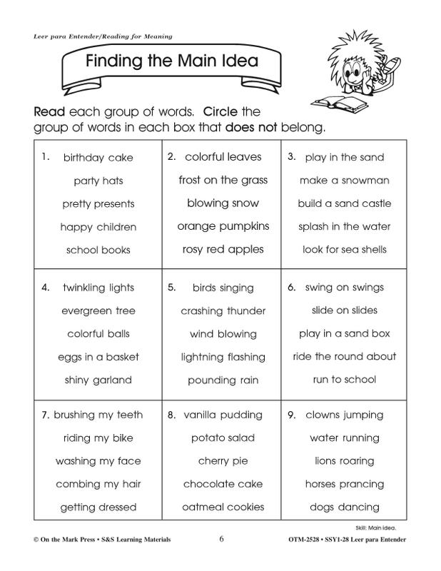 Leer Para Entender Reading For Meaning