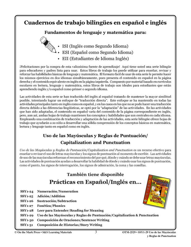 Uso De Las Mayusculas Y Reglas De Punctuacion Capitalization