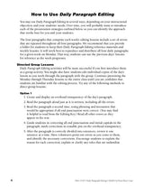 Daily Paragraph Editing, Grade 6