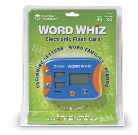 Word Whiz Electronic Flash Card™