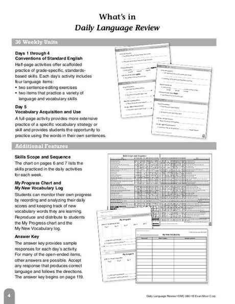 Daily Language Review, Grade 2
